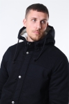 Only & Sons Yanick Teddy Hood Parka Jakke Black