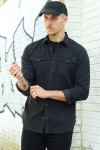 Jack & Jones SHERIDAN SHIRT L/S Black Slim