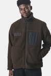 Woodbird Josh Pile Jacket Brown