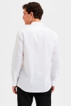 Selected SLIM NATHAN-SOLID SHIRT LS Bright White