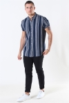 Clean Cut Sälen 146 SS Shirt Navy/Grey