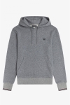 Fred Perry TIPPED HOODED SWEATSH. 420 Steel Marl