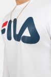 Fila Classics Logo LS T-shirt Bright White
