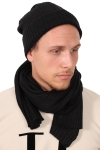 Urban Classics Hat And Scarf Black