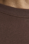 Jack & Jones JORELLIOT SWEAT CREW NECK KA Seal Brown