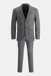 Jack & Jones FRANCO SUIT Light Grey Melange SUPER SLIM FIT