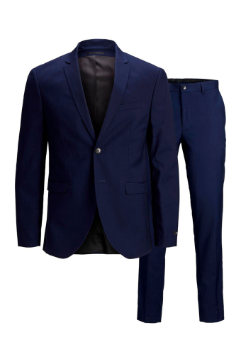 Premium Franco Slim Fit Suit Dark Navy
