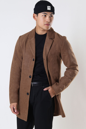 Zac Wool Coat Khaki