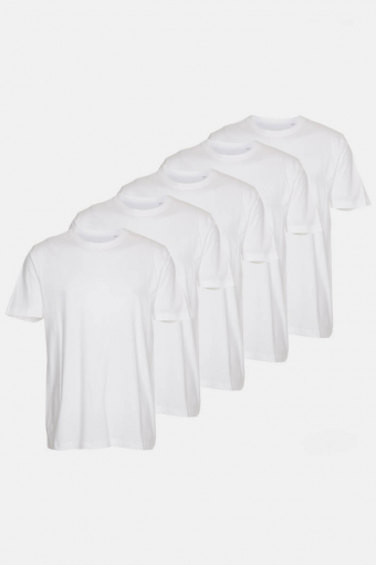 T-shirt 5-Pack White