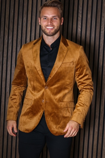 George Velour Blazer Rubber