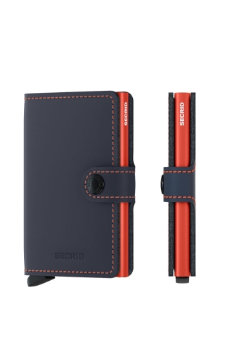 Miniwallet Night Blue-Orange