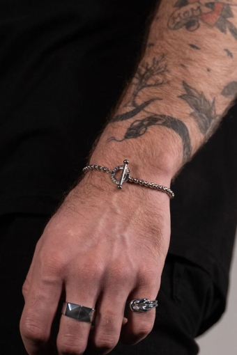 Ragnar Armbånd Sølvtonet