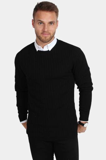 Cable Knit Black