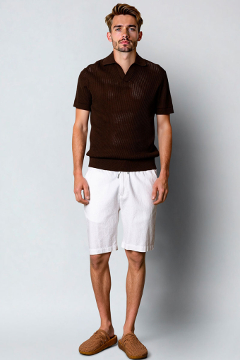 Barcelona Luca Shorts White