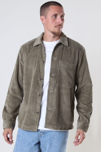 Loose Jake Cord Overshirt Mermaid