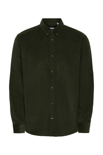 Michael Regular Fit Stretch Cord Shirt LS Rosin