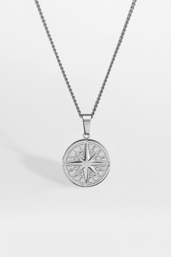 Compass Ketting 2.0 "Silver"