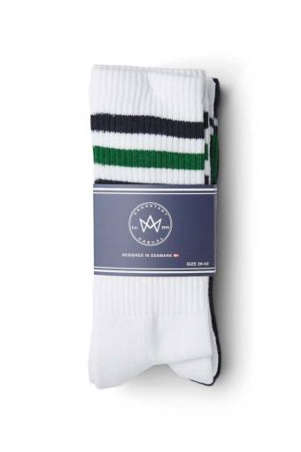 Nad 4-pack socks White/Navy/Green