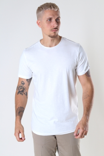 JJEBASHER TEE O-NECK SS NOOS Cloud Dancer REG