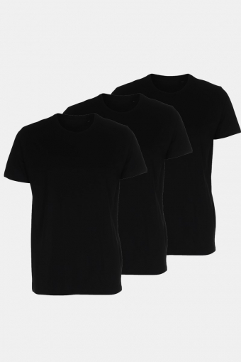 3 Pack T-Shirts Black