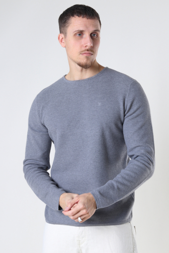 Lauritz Crew Knit Light Grey Mel