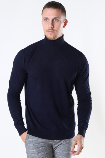 Potter Rullekrave Strik Navy