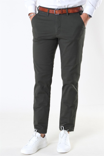 Slim-Miles Flex Chino Pants Forest Night
