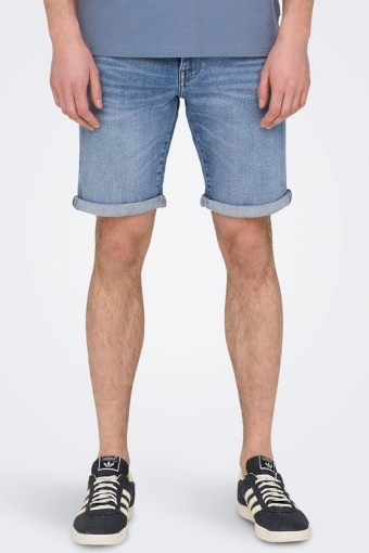 Ply Denim Shorts 8772 Medium Blue Denim