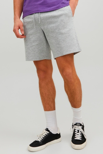 New Basic Sweat Shorts Light Grey Melange