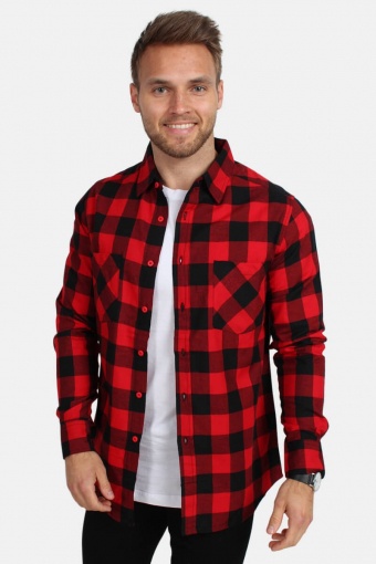 Checked Flanell Shirt Red/Black