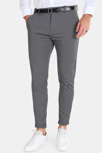 Prato Jersey Pants Dark Grey Mix