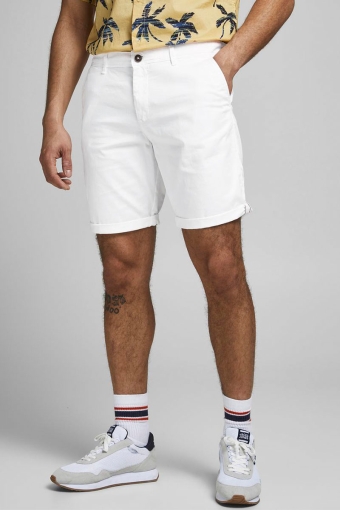 Bowie Chino Shorts White