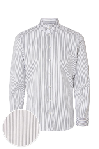Ethan Slim Shirt LS Bright White