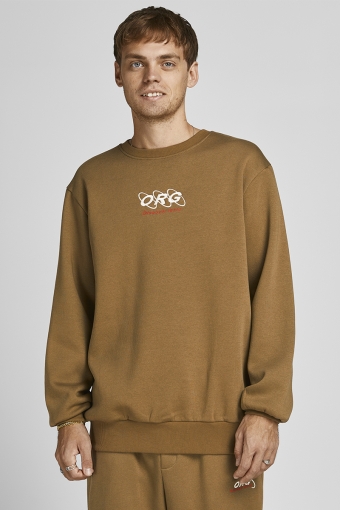 JORELLIOT SWEAT CREW NECK KA Martini Olive