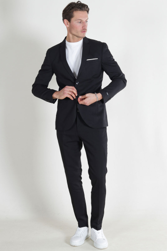 Premium Franco Slim Fit Suit Black