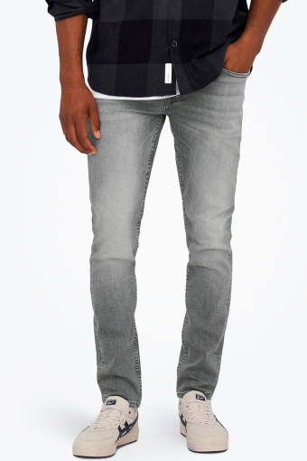 LOOM SLIM JEANS 3227 Grey Denim