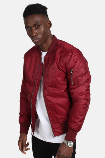 Bomber jacket Burgundy
