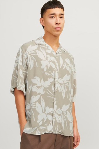 Jeff AOP Resort Shirt SS Crockery