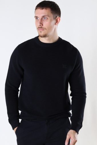 SDValencia knit pullover Black