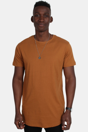 Shaped Long Tee Toffee