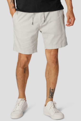 Barcelona Cotton Linen Shorts White