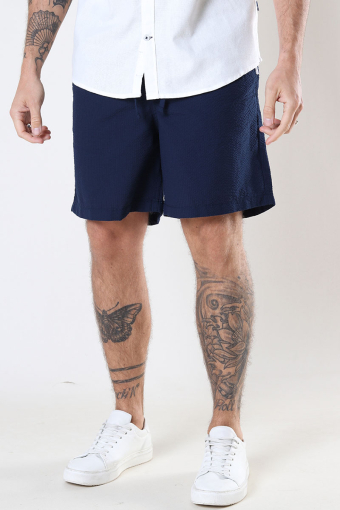 JPSTJEFF JJJOGGER SEERSUCKER DEK SN Navy Blazer