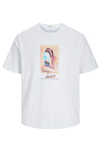 Hydra Front Tee Bright White
