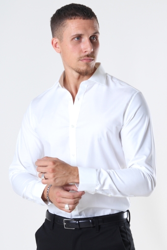 JPRBLACARDIFF SHIRT L/S NOOS White