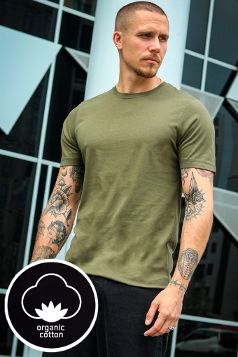 Organic Bazo Tee Army