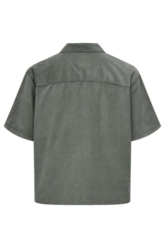 Alfi Relax Cord SS Shirt Castor Gray