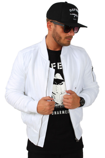 Bomber jacket White
