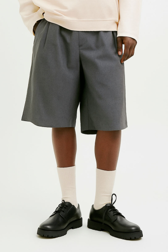 Bill Flint Wide Fit Dress Shorts  Ultimate Grey
