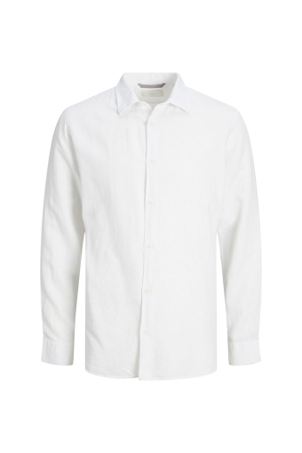 Layne Linen Shirt LS Bright White