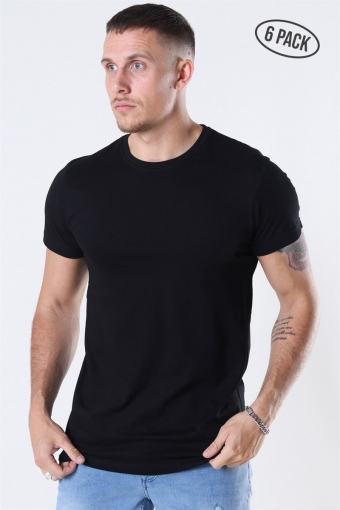 Cam T-shirt 6-Pack Black